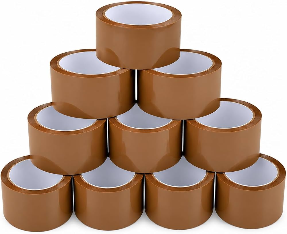 Brown BOPP Tape 72mm(3") X 65 MTR