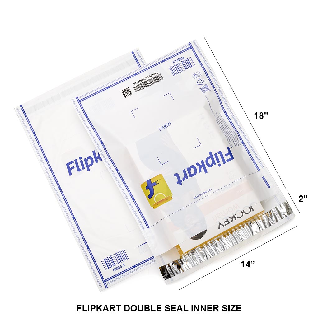 FLIPKART NSB SECURITY BAGS (OPAQUE) NSB3.5 14x18