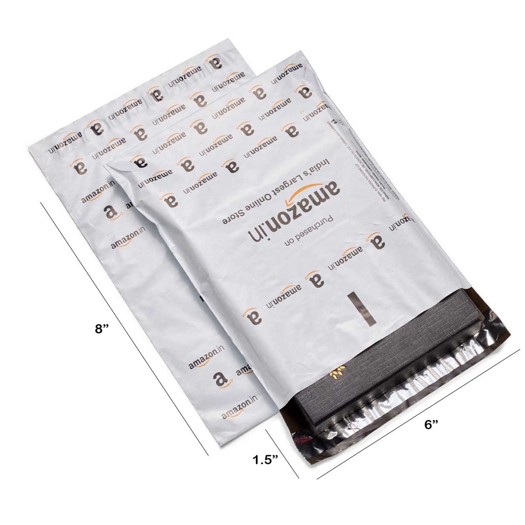Amazon Courier Bag Without Pocket 6x8 (Pack of 100)